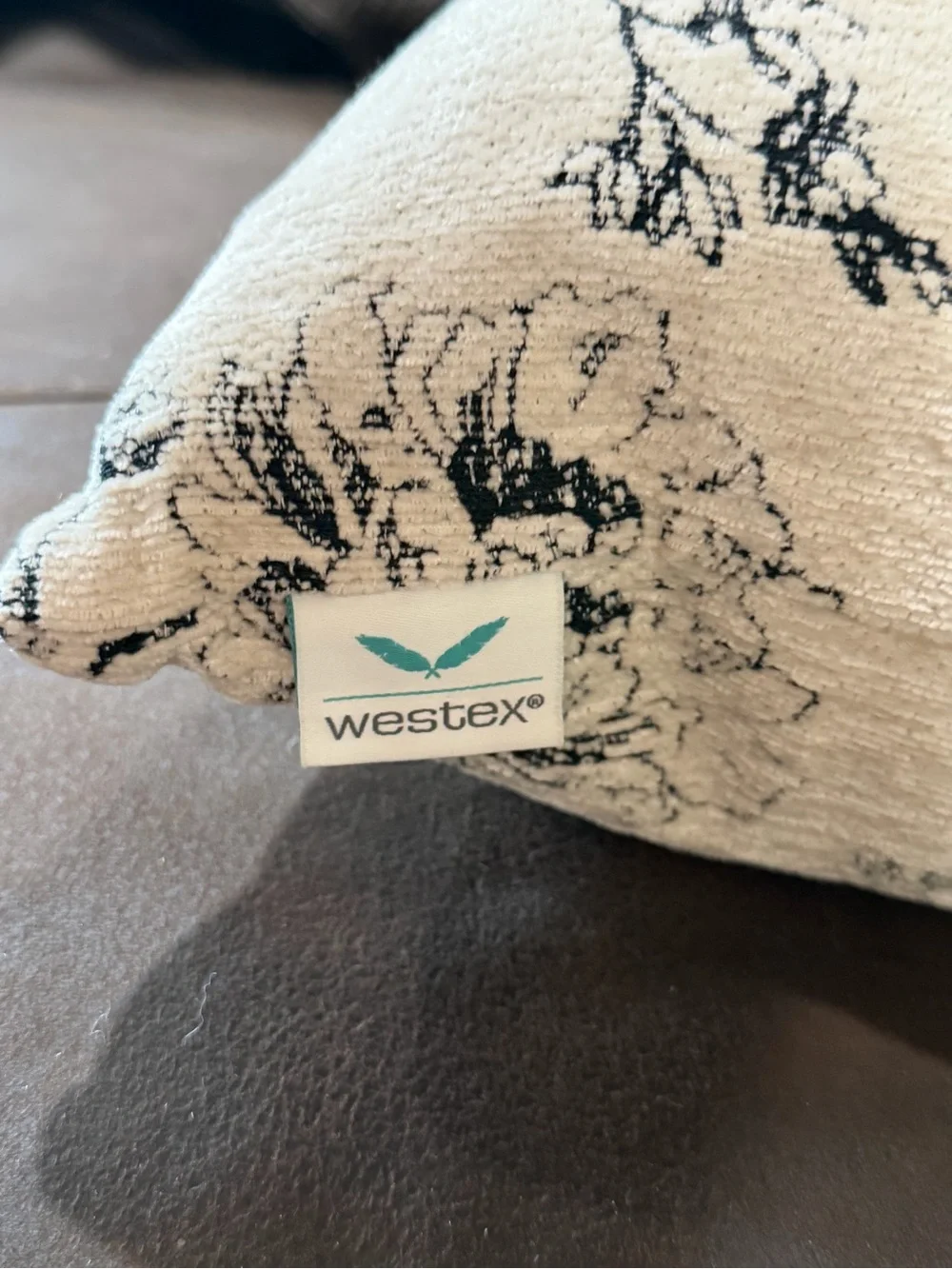 Westex Tapestry Floral Design Accent Pillow Set of 2